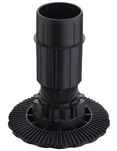 Pied PVC réglable hauteur 190 à 220